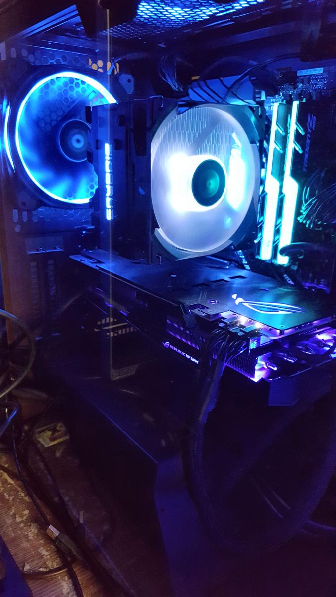 Viserion (First Build) by GeoMECH28 - AMD Ryzen 7 2700X, GeForce