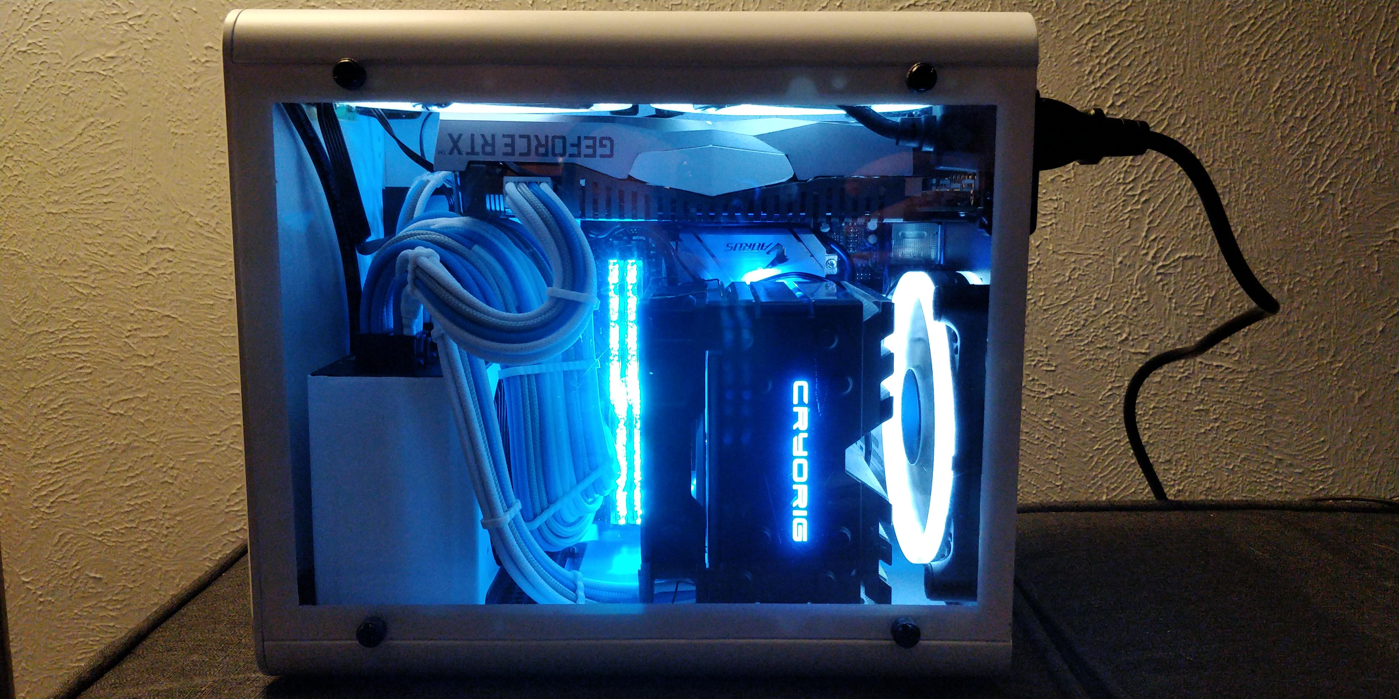 Atakid S Completed Build Core I5 8600k 3 6 Ghz 6 Core Geforce Rtx 60 6 Gb Gaming Metis Plus Mini Itx Tower Pcpartpicker