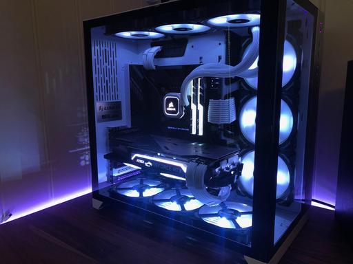 Lian Li O11 Dynamic White Build By Endless87 Intel Core I9 9900k Geforce Rtx 80 Lian Li Pc O11 Dynamic Atx Full Tower Pcpartpicker