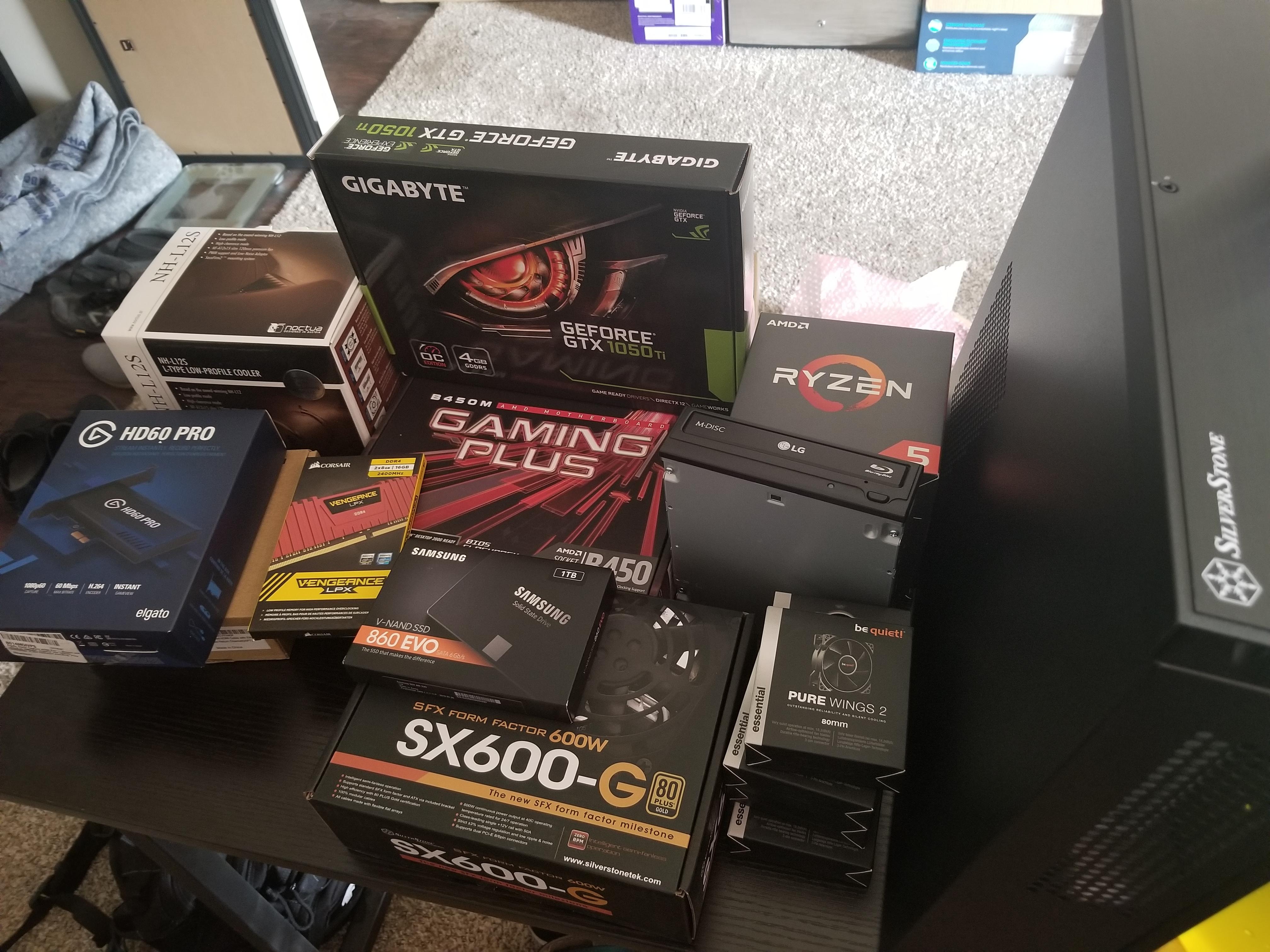 HTPC - Micro ATX - Silverstone Entertainment System by tekmojo - AMD Ryzen  5 2600, GeForce GTX 1050 Ti, Silverstone ML04B HTPC - PCPartPicker