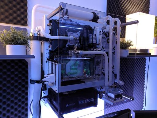 The Triple Reservoir Thermaltake Core P3 Build by JaredRoss