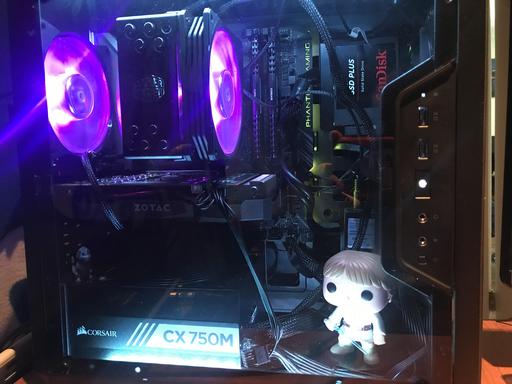 First PC Build by mkellam - Intel Core i5-9600K, GeForce GTX