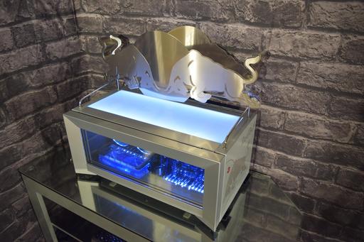 冷蔵庫・冷凍庫 RED BULL LIGHTED COUNTER-TOP MINI FRIDGE Red Bull Mini Fridge NEW! For Cold Drinks 220V-240V Home