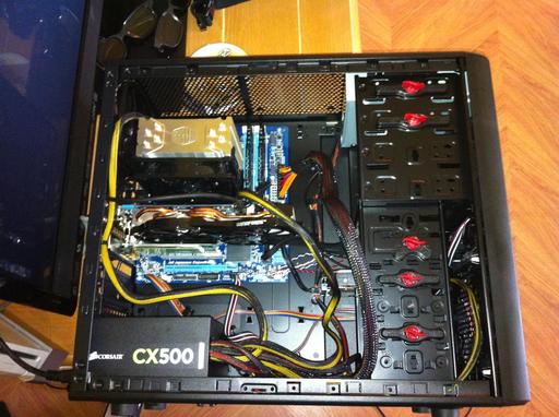 First build ever by CRABMAN13 - Intel Core i5-3570K, GeForce GTX