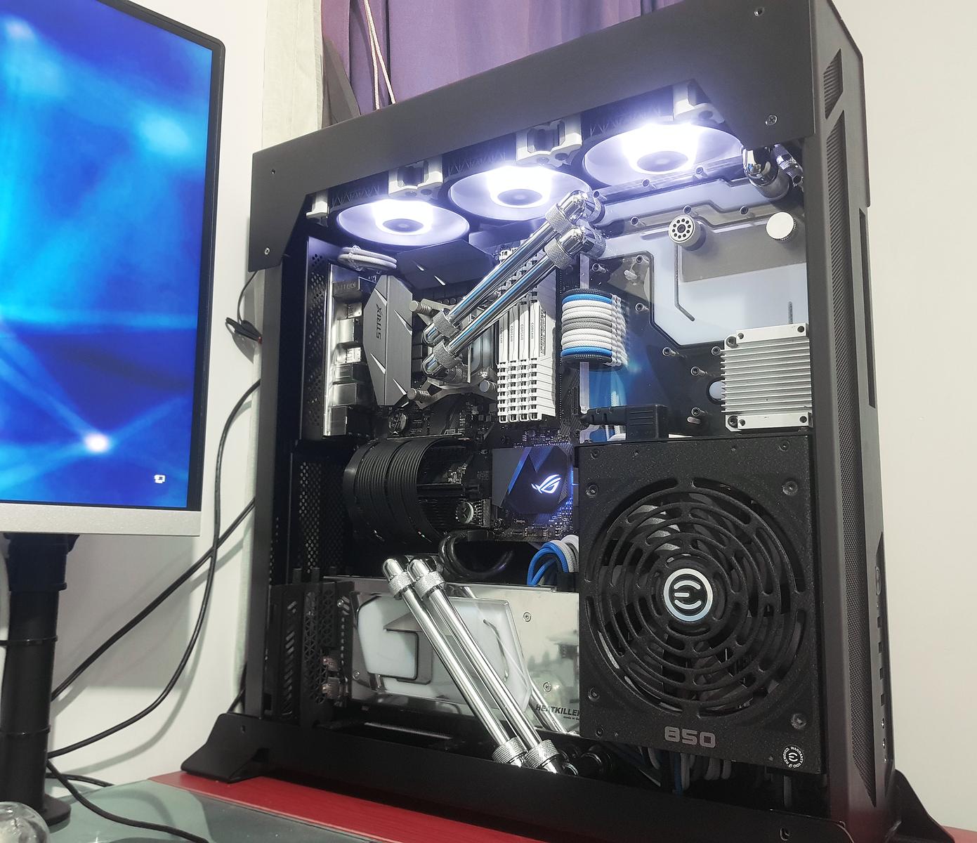 Alxz S Completed Build Core I9 9900k 3 6 Ghz 8 Core Geforce Gtx 1080 Ti 11 Gb Founders Edition Pc O6s Htpc Pcpartpicker