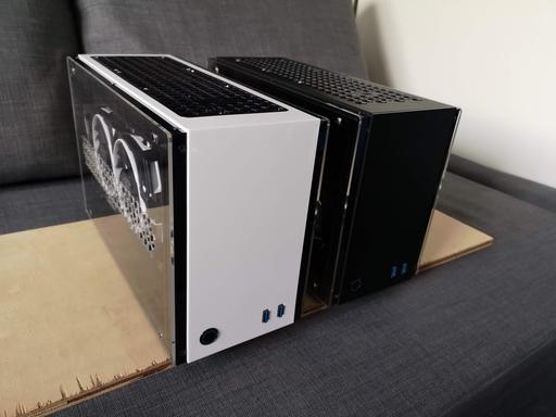GEEEK A50 MINI-ITX CASE（ホワイト） : GEEEK CASE A50 PLUS LCS-GC-A50P-WH (ホワイト