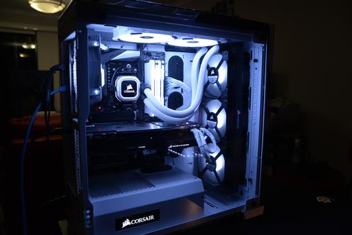 PCパーツ Corsair Crystal 570X WHITE RGB Amazon | Corsair Crystal 570X WHITE RGB ミドルタワー型PC