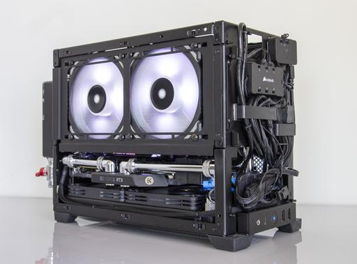 NCASE M1 ジャンク HB5 - Ncase M1 Workstation - 3950x/2080ti/m-DTX/Dual Rads by