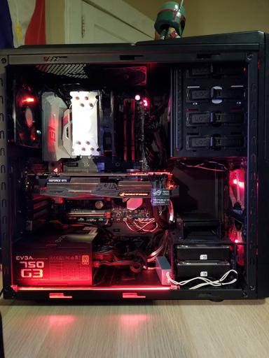 自作PC】GTX1080 i7-6700K Corsair RM1000x（The Glow Up by Tedomaus 