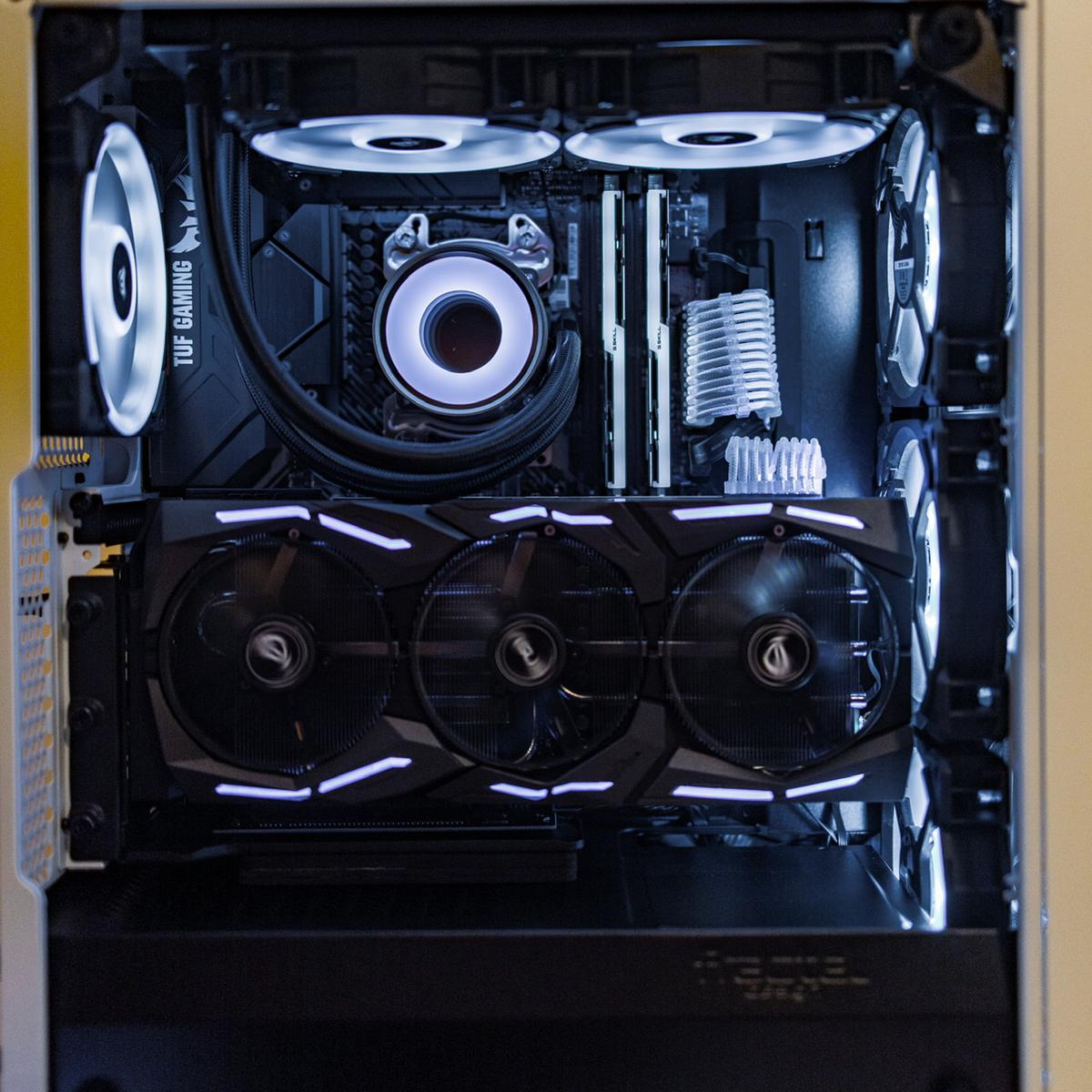 Overkill Build By Ooharloo Amd Ryzen 7 3800x Geforce Rtx 80 Ti Fractal Design Meshify C Atx Mid Tower Pcpartpicker Overkill Build By Ooharloo Amd Ryzen 7 3800x Geforce Rtx 80 Ti Fractal Design Meshify C Atx Mid Tower Pcpartpicker