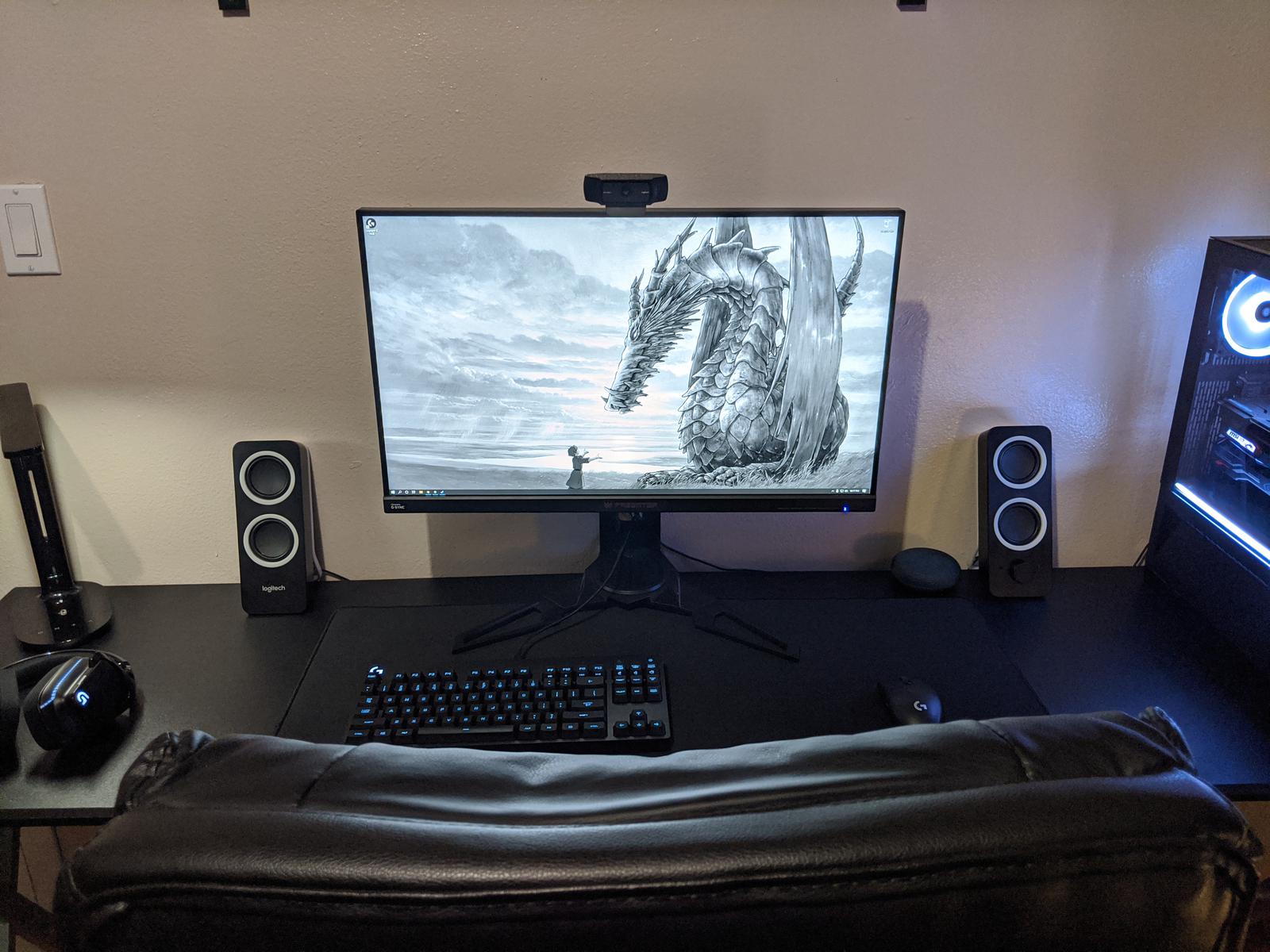 Dragon Theme PC Build (+Desk Setup) by RobotechLdv - AMD Ryzen 7 3800X,  GeForce RTX 2070 SUPER, Lian Li LANCOOL II-X ATX Mid Tower - PCPartPicker