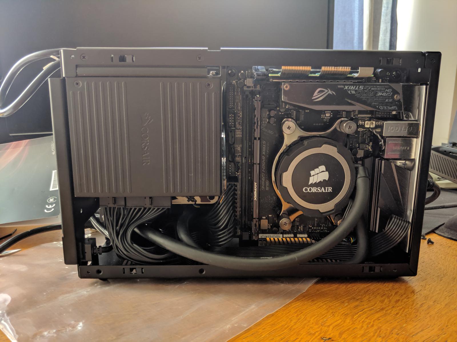メモリー DAN Case A4-SFX v.2 + Corsair SF600 Dan Case A4-SFX V2 - Ryzen 5 5600x & RTX 3070 : r/sffpc