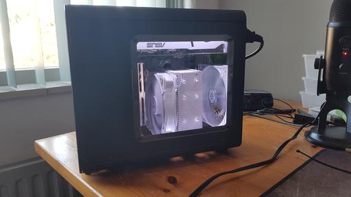 Black and white Raijintek Metis Plus Build by Shikster - Intel 