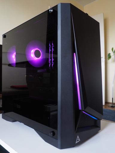 Gaming Pc Dp301m Micro Antec The Dapper Dark Phantom