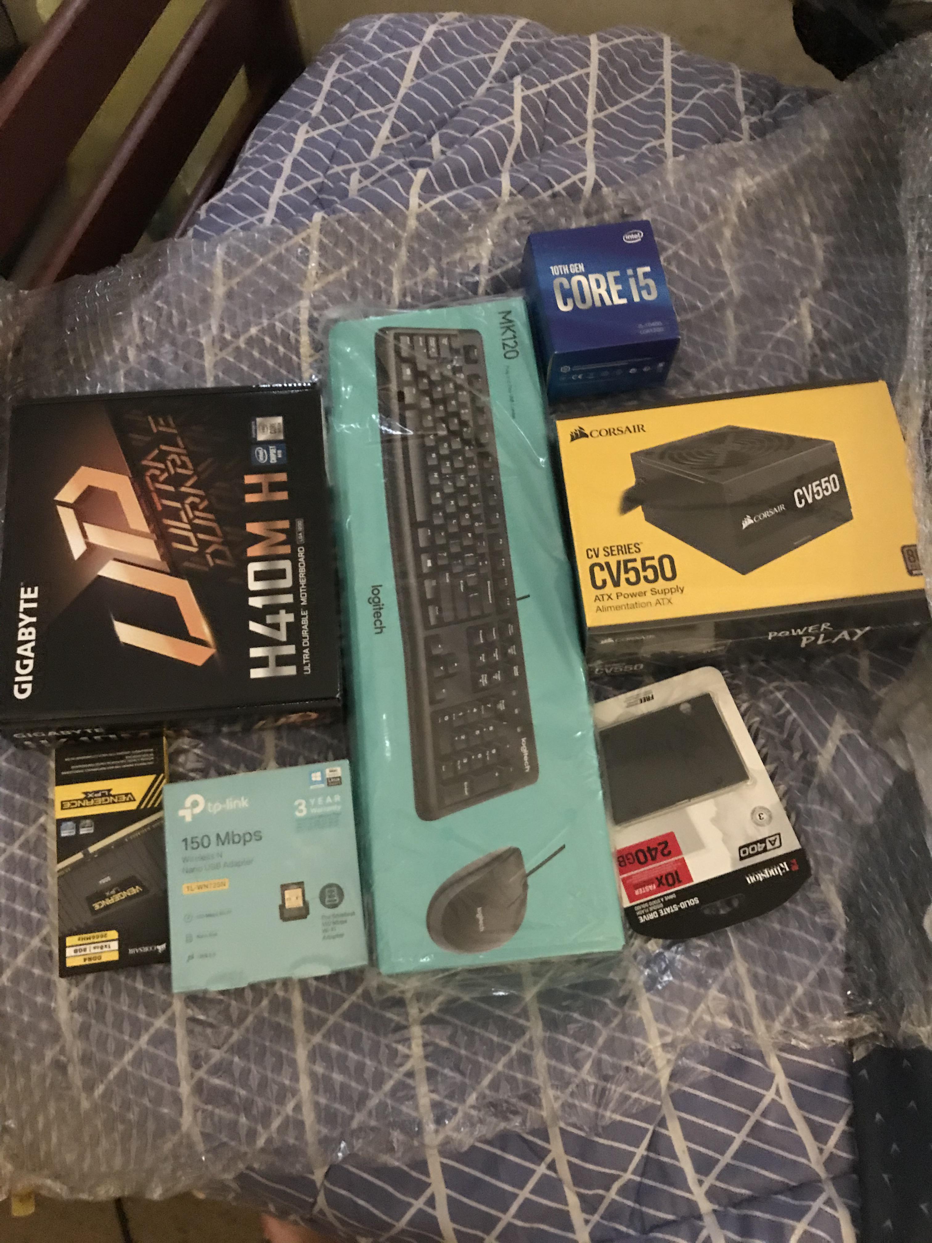 i5 10400 build by brinton - Intel Core i5-10400, Silverstone PS16B