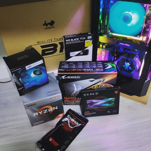 Mini ITX 自作デスクトップPC Ryzen 5 3400G Vega11 $450 Mini ITX Gaming PC | Ryzen 5 3400g - YouTube