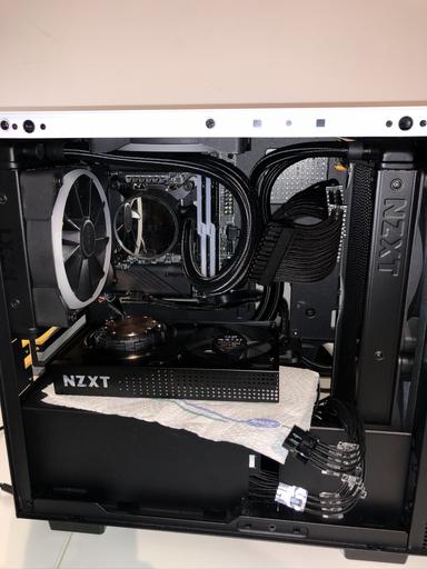 Update* Mini ITX H210i Dual AIO Kraken X63 + M22 by