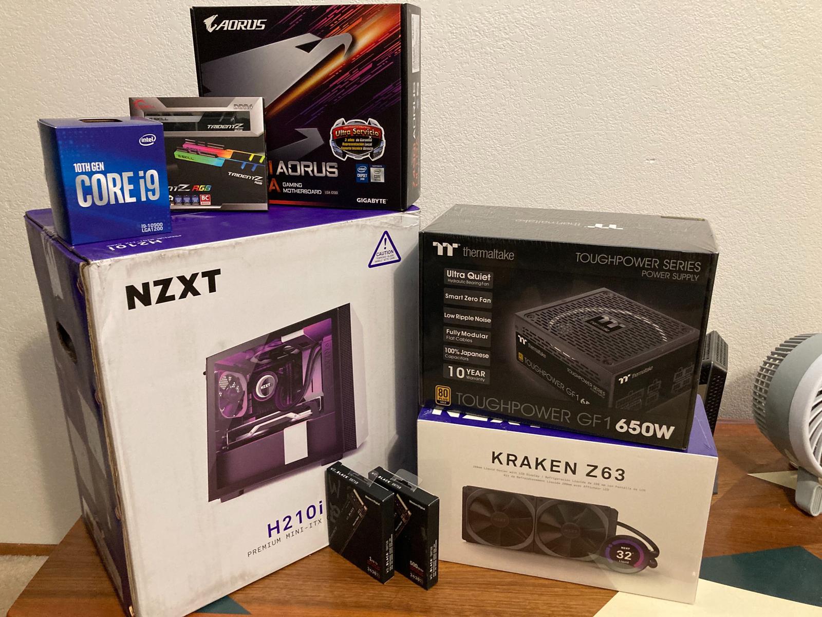 NZXT H210i & KRAKEN X53 & 120mmファン×2 307044.