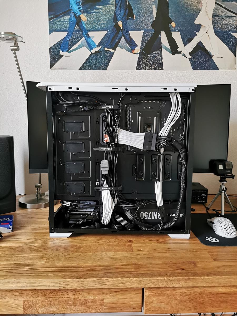 Clean B/W 3080 first build by bastniba - AMD Ryzen 7 3700X