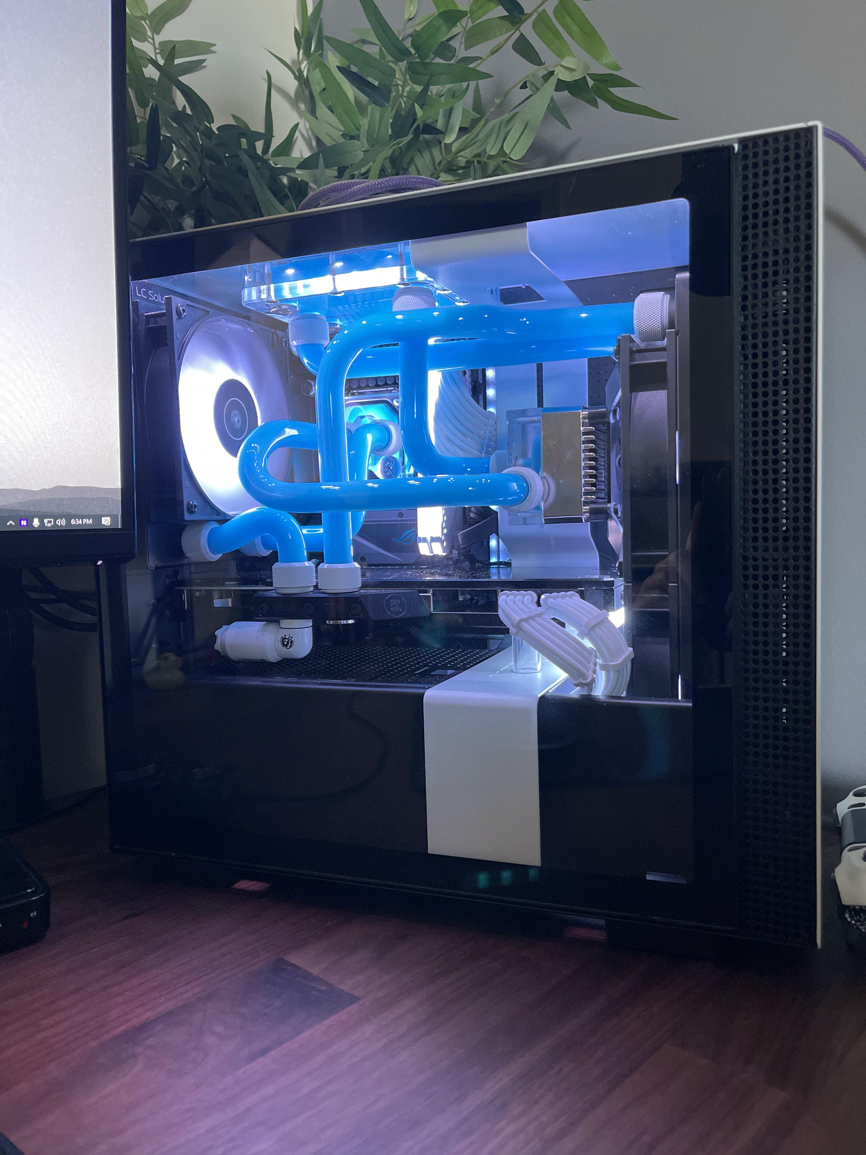 Custom Loop H210i by quintonch - Intel Core i7-9700K, GeForce RTX