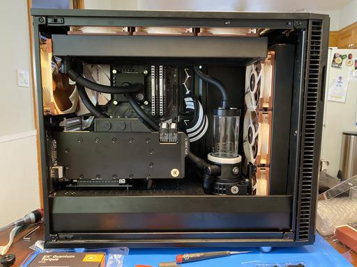 First Custom Loop - Ultrawide Gaming Rebuild by ashtonjarrett