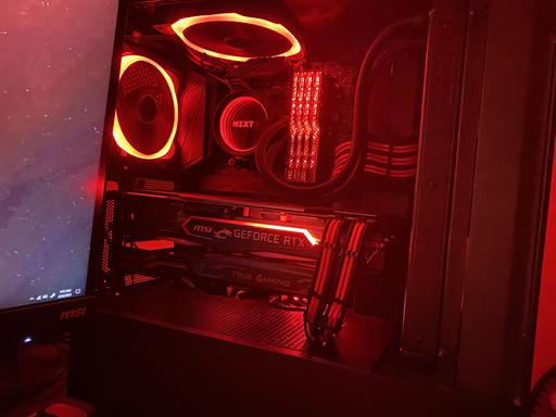 Red Ultrawide Setup by PrinceDevitt - AMD Ryzen 7 3700X, GeForce
