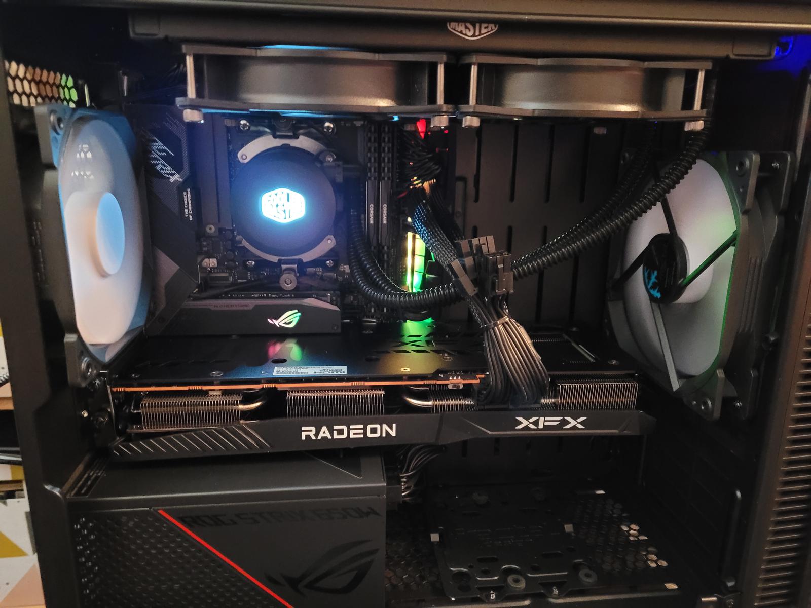 5600x,6700xt Itx build by Mimas - AMD Ryzen 5 5600X, Radeon RX