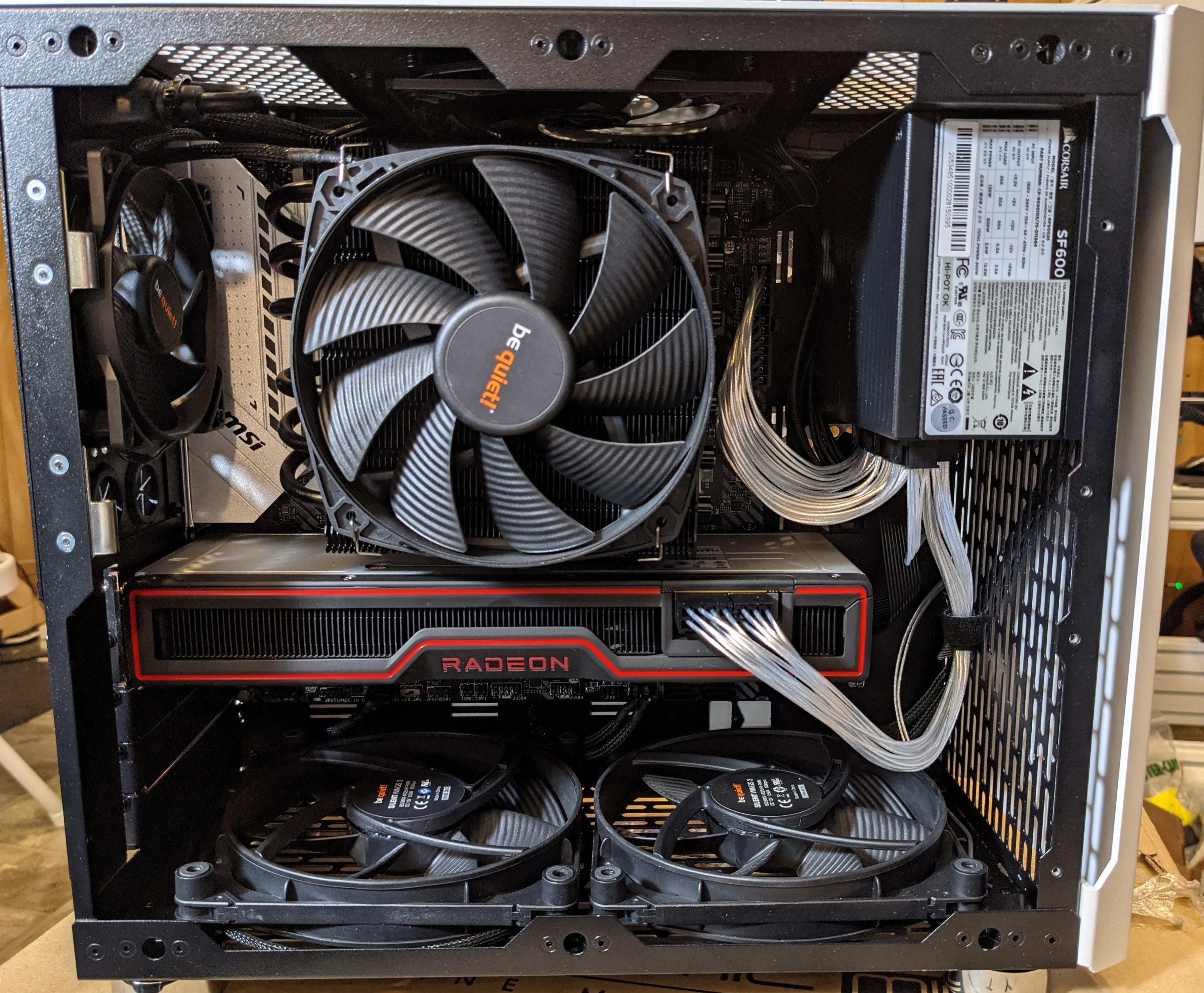 Stealth Office Gaming PC by jhautz - AMD Ryzen 5 5600X, Radeon RX