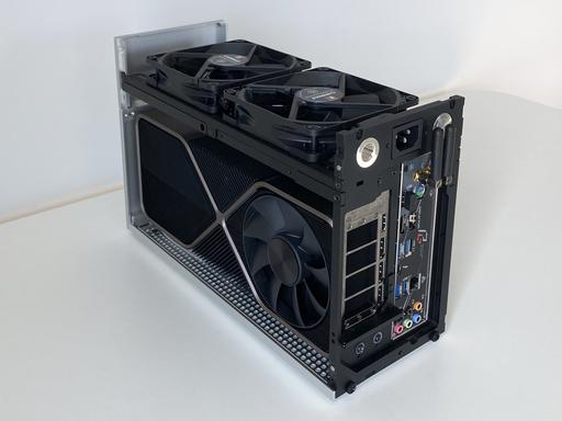 FormD T1 V1.1 Silver PCケース Mini-itx NCASE T1 – Premium ITX Sandwich Case (Silver)