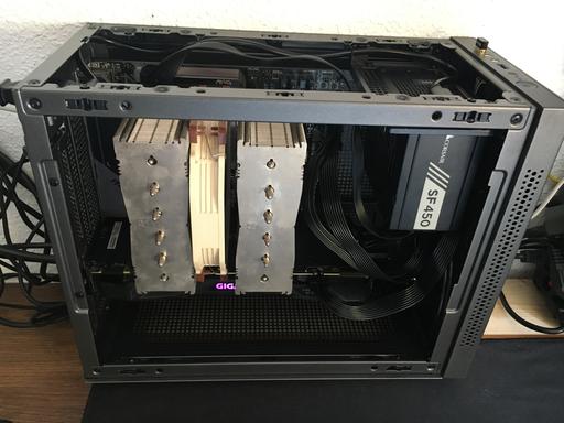 SAMA Quzao IM01 - mATX case build by javalinex - AMD Ryzen 5