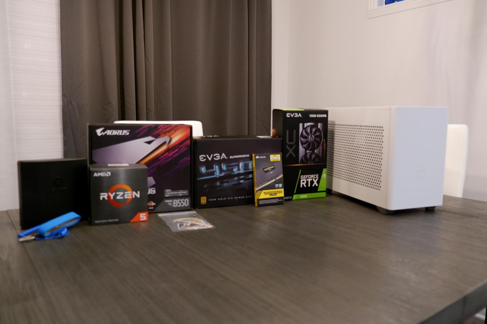 Verified Actual Gamer Living Room PC by marioraulf - AMD Ryzen 5 5600X,  GeForce RTX 3060, Cooler Master MasterBox NR200 Mini ITX Desktop -  PCPartPicker