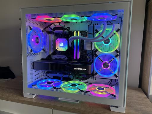 First Build - Lian-Li Mini Snow with Corsair by CGallan