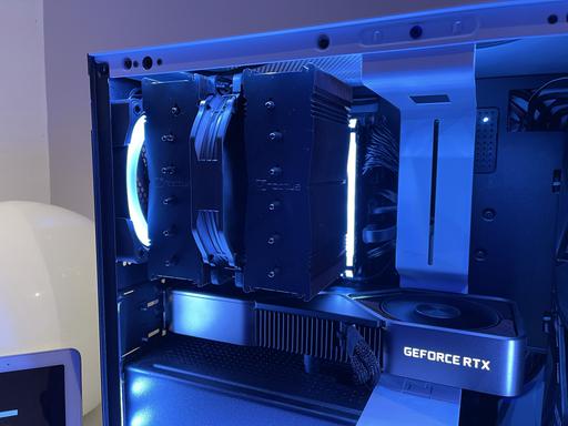 NZXT H210i + RTX 3080 セット NZXT H210I, 3080 TI FE, 5900X Compact Build by adamhull - AMD