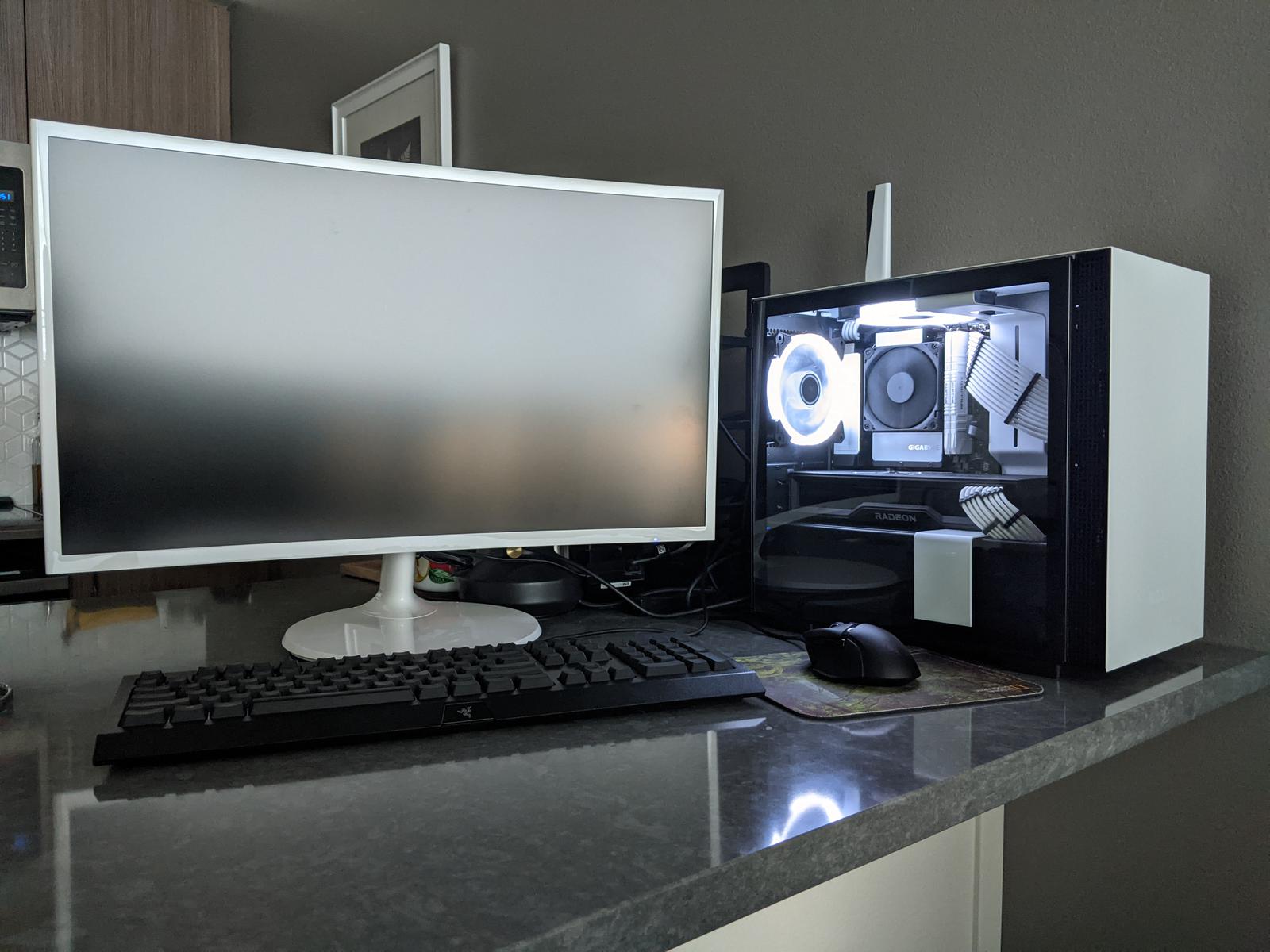 11400 NZXT H210 ITX White Desktop Monster by HypnoticFx 11400 NZXT H210 ITX White Desktop Monster by HypnoticFx