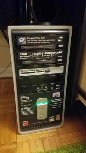 First Build- Compaq Presario Sleeper by bonbon112 - AMD