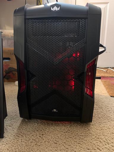 Rexgear Computer Case Bed PC by sellitall92 - AMD Ryzen 5 2600X, GeForce GT 710, Nanoxia ...