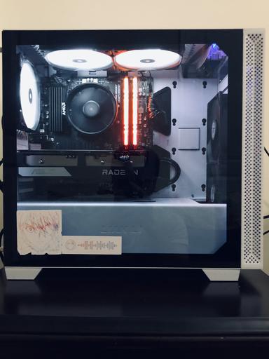 first pc build c: by N_Icey - AMD Ryzen 5 5600X, Radeon RX 6600 XT