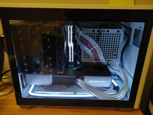 White NR200P Dream Build by rputnam037 - AMD Ryzen 7 5800X