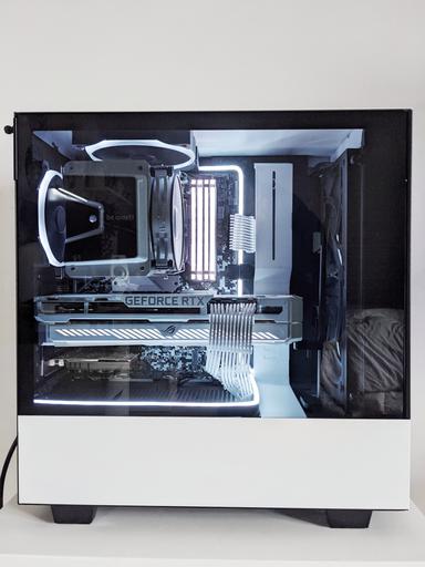 NZXT H510 Flow Black and White build by Sierplant - AMD