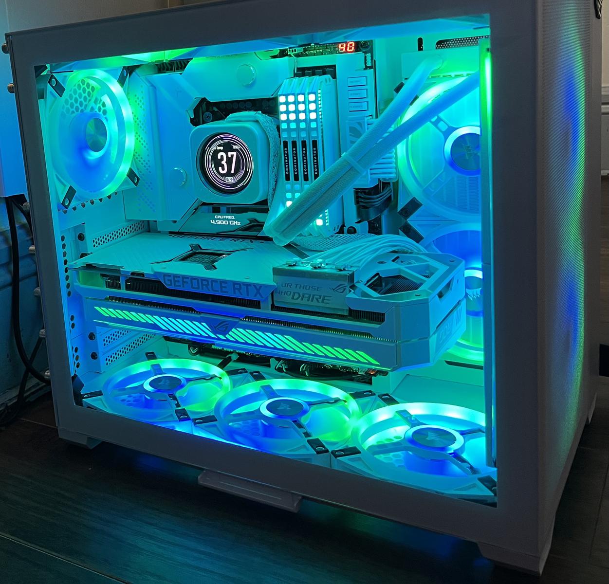 ROG - White by Zezainster - Intel Core i9-12900K, GeForce RTX 3090