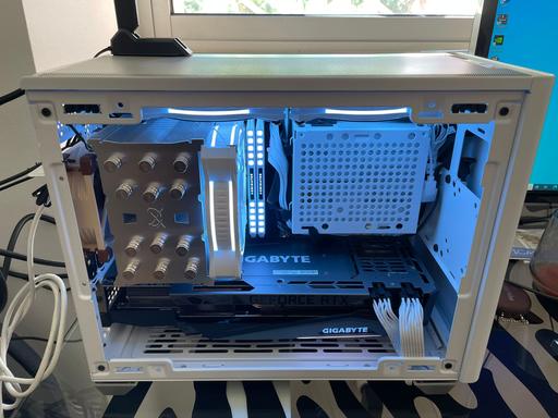 NR200P WhitePCケース Cooler Master MASTERBOX NR200P White Mini-ITX Computer Case
