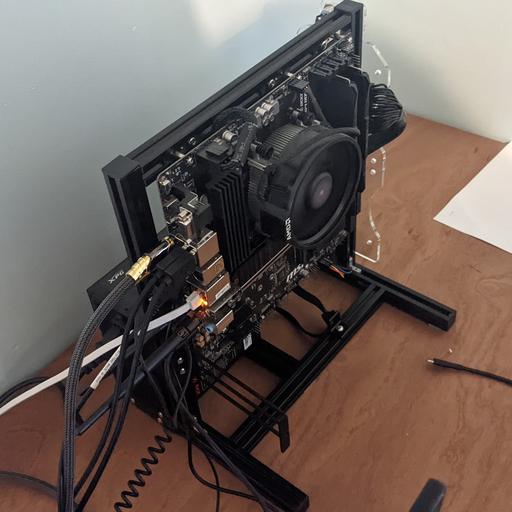 Open Frame Chassis Build by Creatorbros3 - AMD Ryzen 5 5600G - PCPartPicker