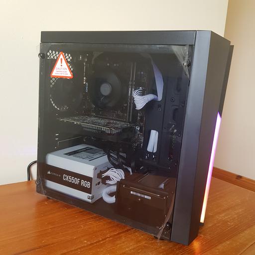 【自作PC】Ryzen5 1600／GTX1050Ti／メモリ16GB Customer Build #7 - Ryzen 1600/GTX 1050 Ti/16GB RAM by