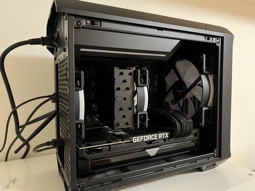 ゲーミングPC i7 12700K RTX3080 NZXT ＋Corsair NZXT H510 Flow Gaming PC Build [RTX 3080 & i7-12700K] by