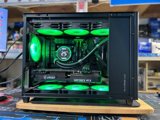 ASUS Prime AP201-Black -13700k+3080 by builder-wu - Intel