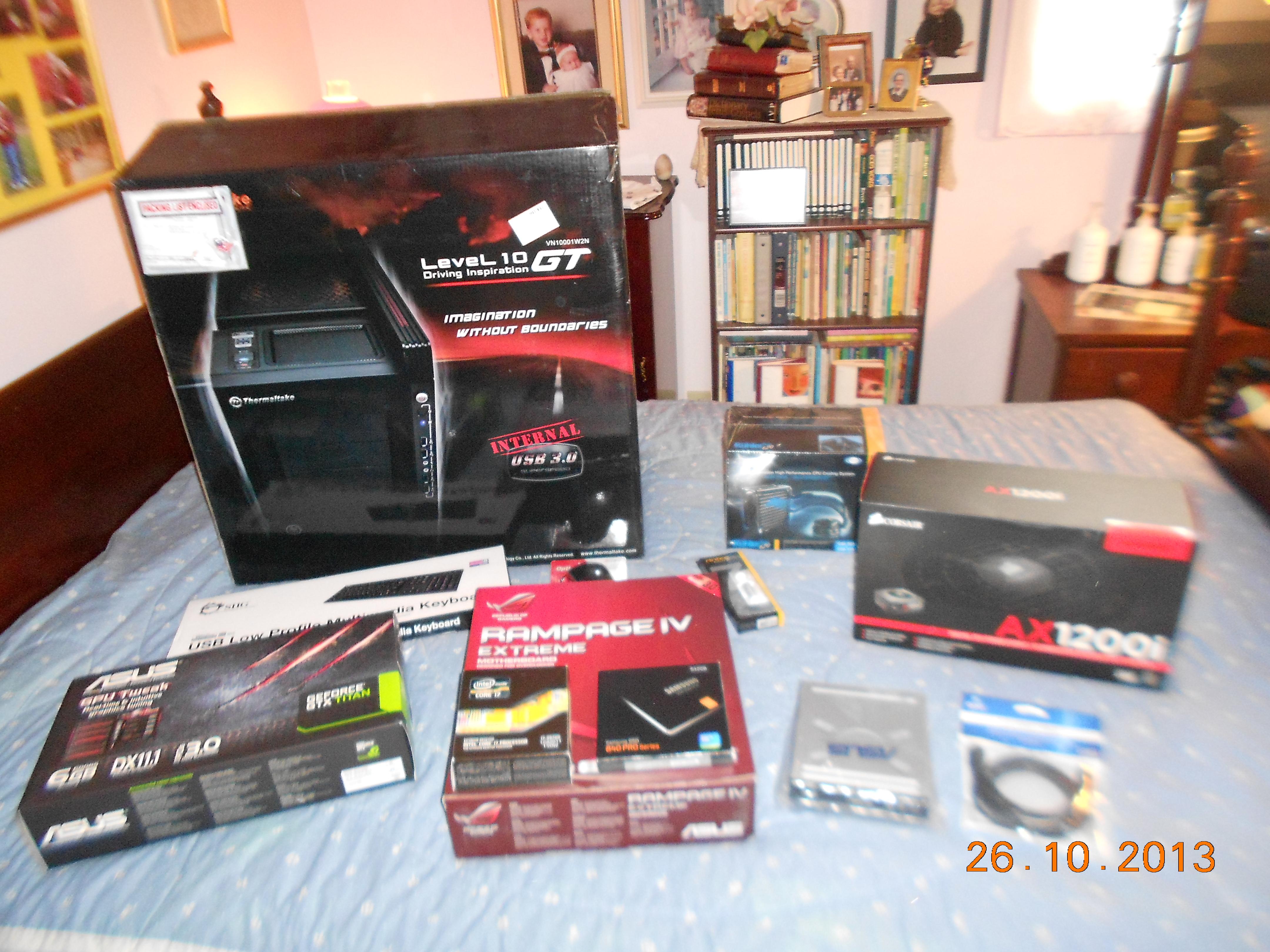 First Custom Gaming Rig by Mr1102 - Intel Core i7-3970X
