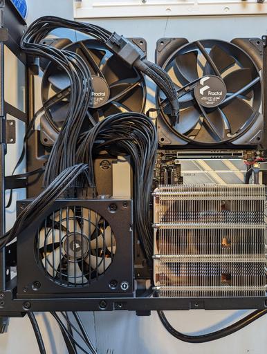 Fractal Ridge SFF 13600k & 3070Ti FE Build by starbuck93 - Intel