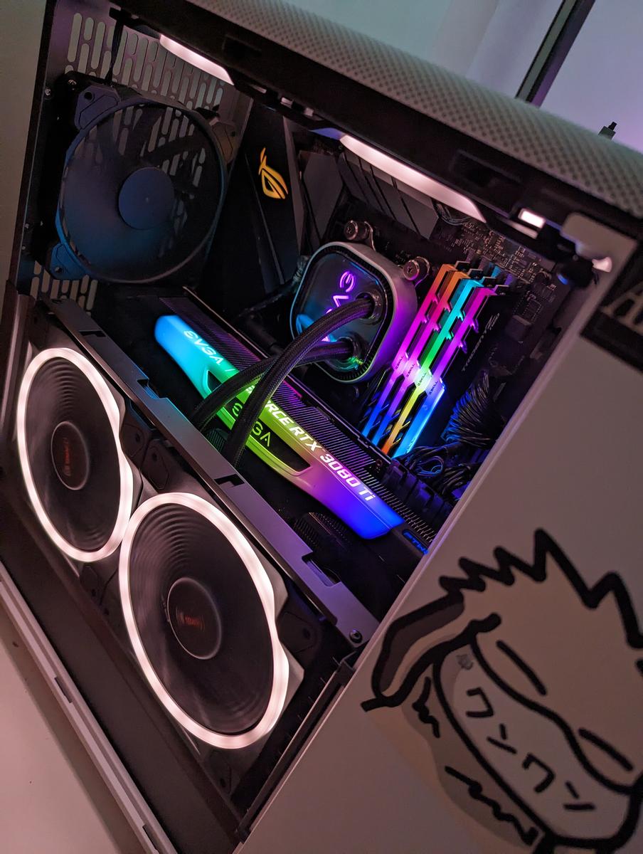 Fractal North White Mesh Build by rklshinobi - AMD Ryzen 7