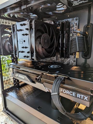 Fractal Design North - Matte Black Noctua Build by E2Funky - AMD