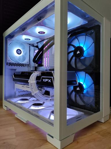 O11d Mini Snow White | 7900 XT | i9 12900k by LegionArtz